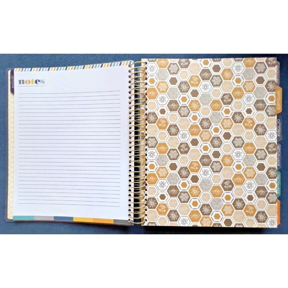 17 Month LG Planner CROWN & BEE Aug 2025 - Dec 2026 Weekly Planning Note Page - Picture 10 of 14